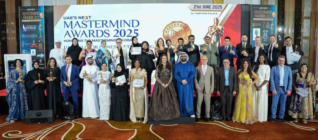 UAE’s Next MasterMind Awards 2025 Honours Leaders Shaping Future Of Innovation And Influence In Middle East