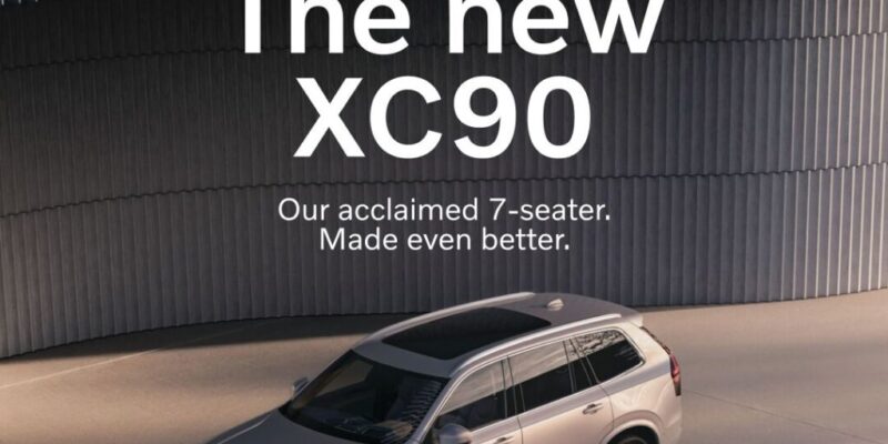 UAE Introduces The Refreshed Volvo XC90
