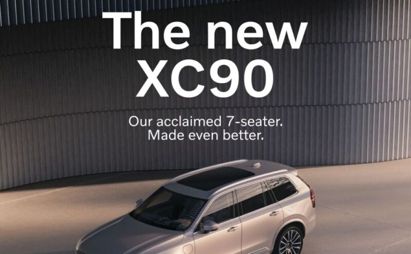 UAE Introduces The Refreshed Volvo XC90