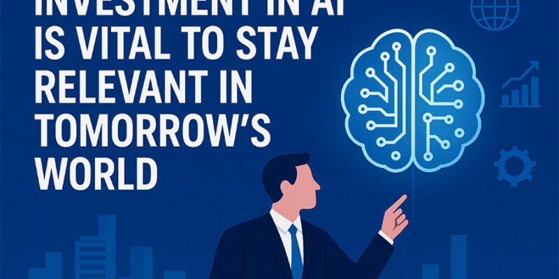 Investment In AI Is Vital To Stay Relevant In Tomorrow’s World