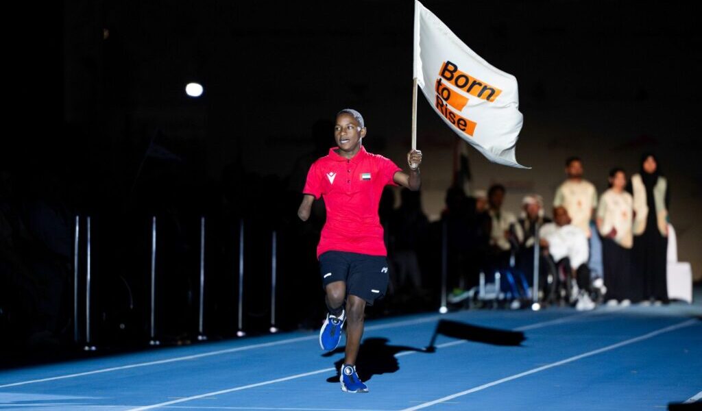 At 12, Darwish Carries The UAE Flag And The Dreams Of A Generation At Dubai 2025 AYPG