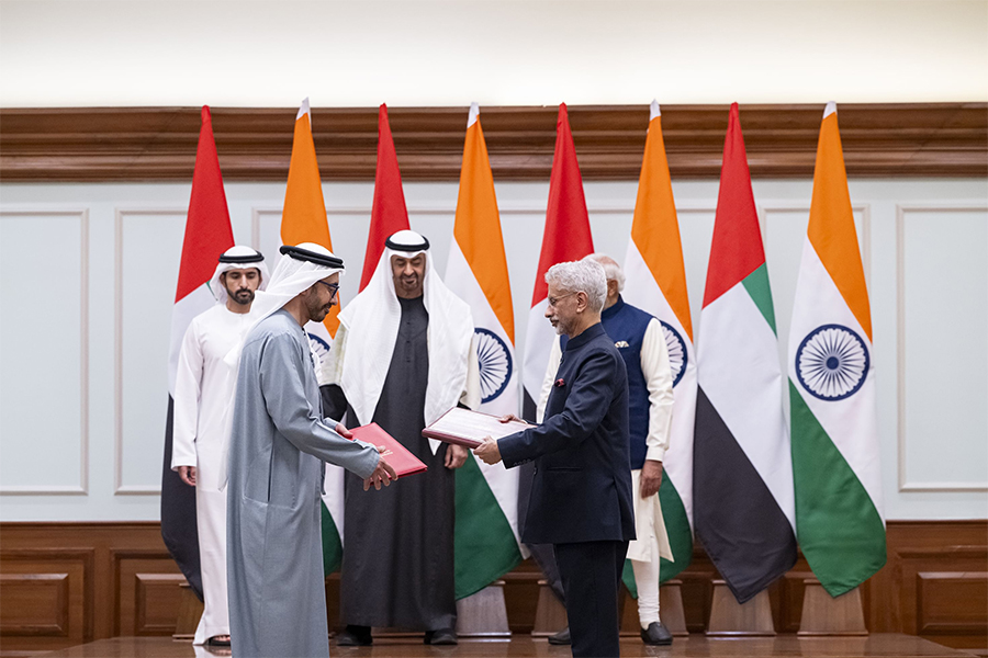 UAE President, Indian Prime Minister Witness Exchange Of Several Agreements, Memoranda Between Two Countries