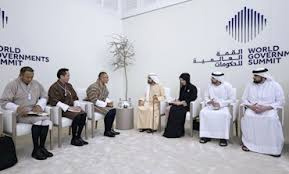 UAE President And Mohammed Bin Rashid Welcome The UAE’s Guests Participating In The World Governments Summit 2026