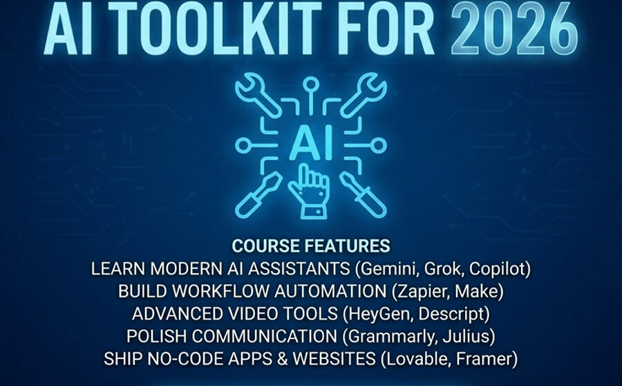 TheBlueWhale.ai Has Launched A New Online Course, ‘The Ultimate AI Toolkit For 2026.’