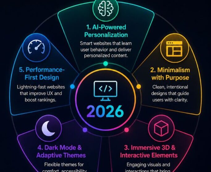 Top 5 Trends For Web Design