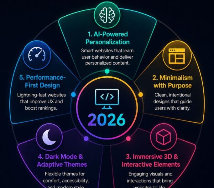 Top 5 Trends For Web Design