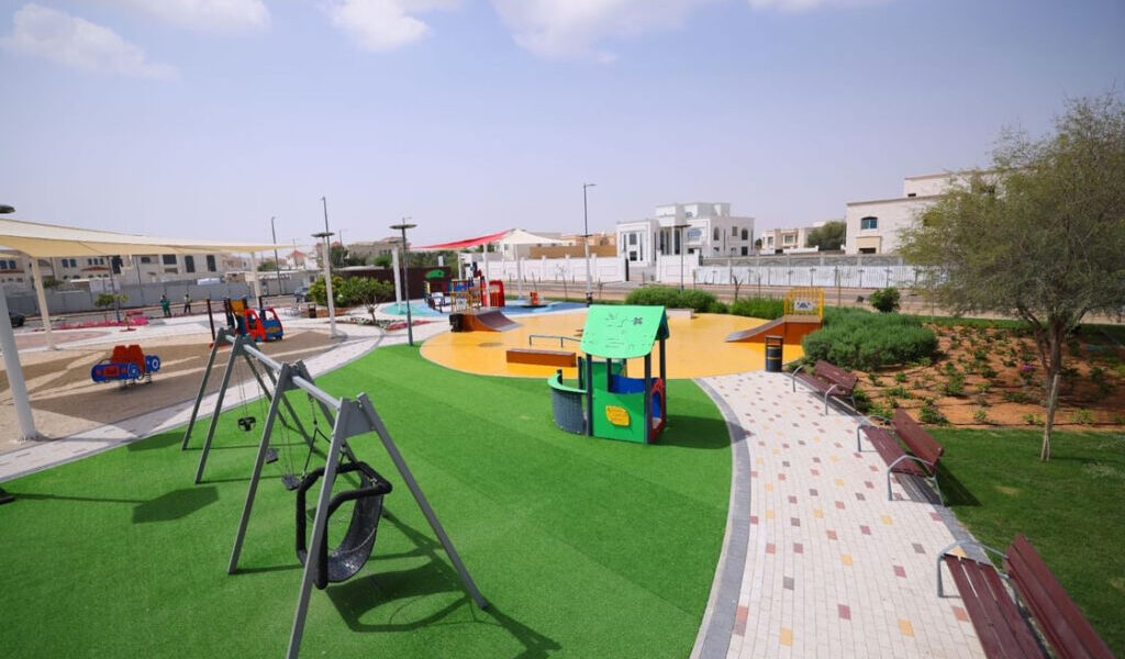 First Public Park Opens In Al Sarooj Area In Al Ain