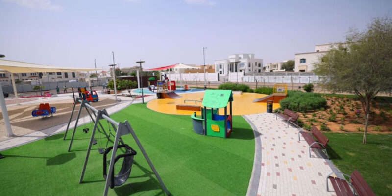 First Public Park Opens In Al Sarooj Area In Al Ain