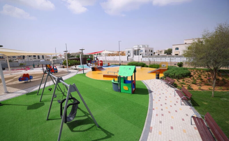 First Public Park Opens In Al Sarooj Area In Al Ain