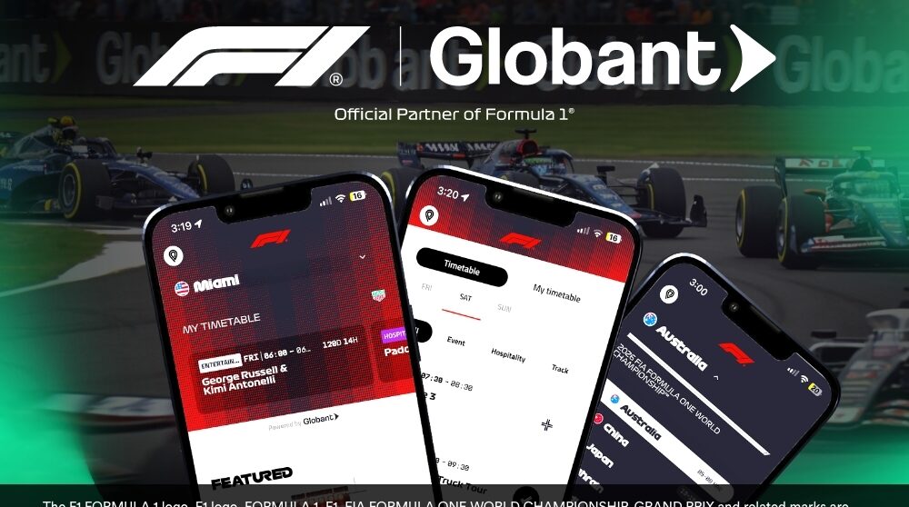 Globant Powers New Connected Race Experience For Formula 1® Fans