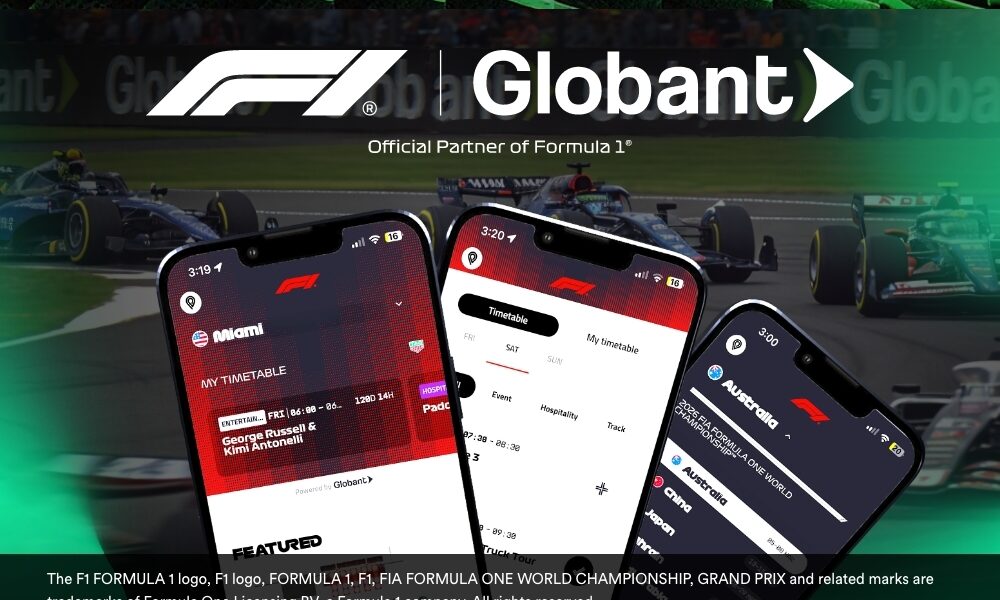 Globant Powers New Connected Race Experience For Formula 1® Fans