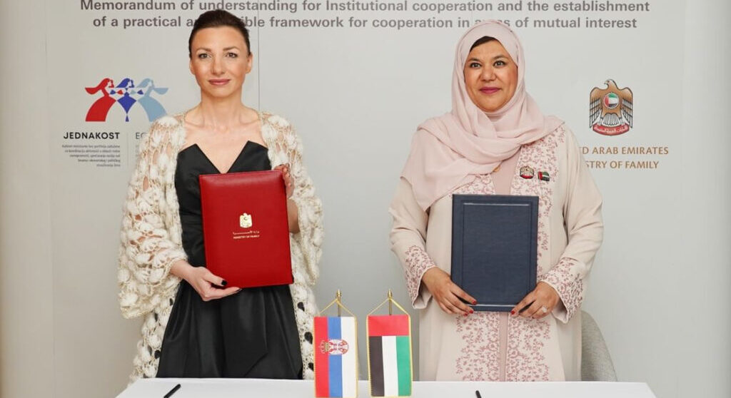 UAE, Serbia Discuss Strengthening Cooperation In Supporting, Empowering Women Within Family Sphere