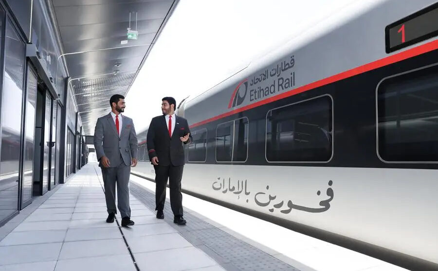 Etihad Rail Unveils First Official Passenger Rail Uniforms Ahead Of Introduction Of Services