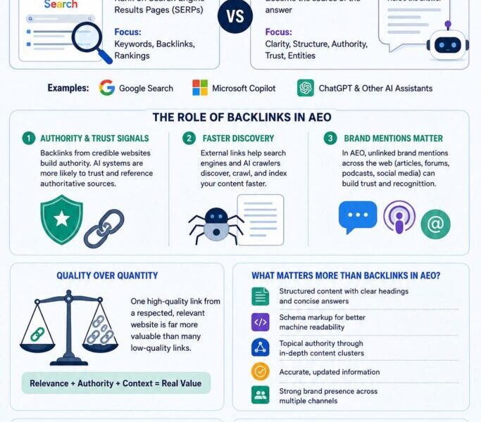 Do Backlinks Matter In AEO?