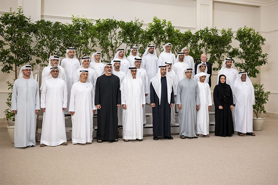 UAE President Receives Delegation From Abu Dhabi Investment Authority On Its 50th Anniversary