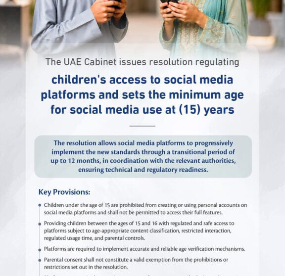 UAE Cabinet Issues Resolution Regulating Children’s Access To Social Media Platforms