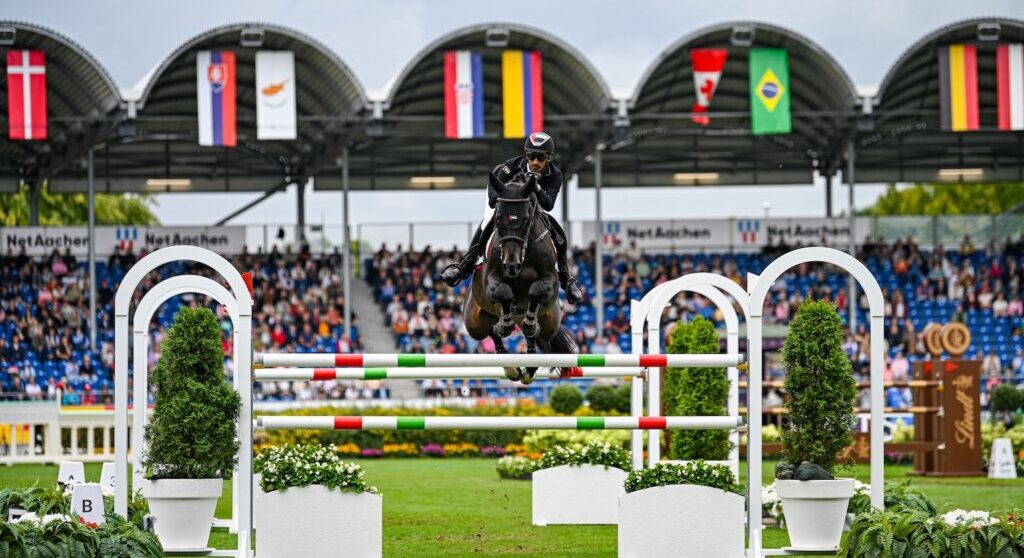 UAE Begins FEI Jumping World Championship Campaign In Aachen