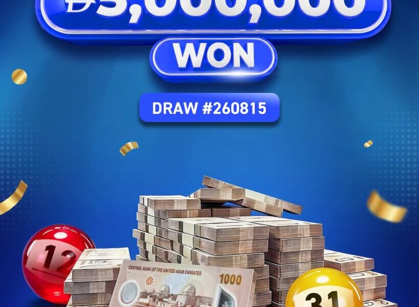 The UAE Lottery Celebrates Its Third AED 5 Million Winner As Mega Prizes Keep Coming