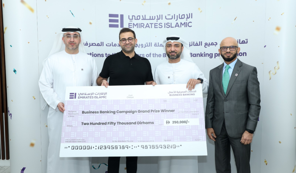 Emirates Islamic Rewards 55 SMEs Through AED 1 Million Business Banking Campaign