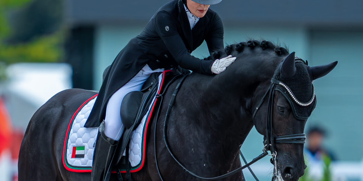 Ali Al Jahouri And Bianca Schütz Secure Places In Asian Games Dressage Individual Final