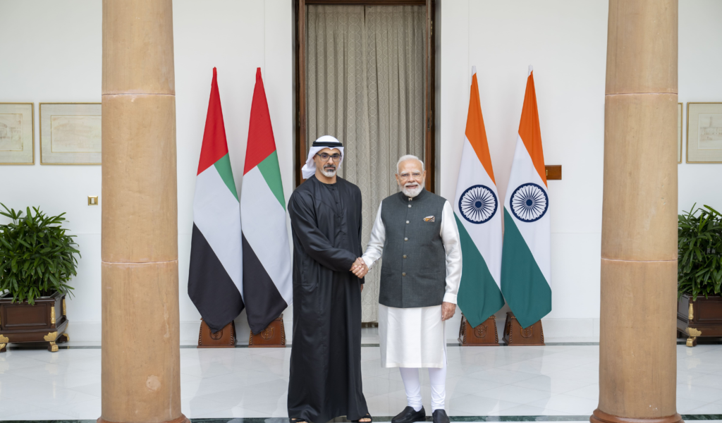 Crown Prince Of Abu Dhabi, Prime Minister Of India Discuss Enhancing Bilateral Relations